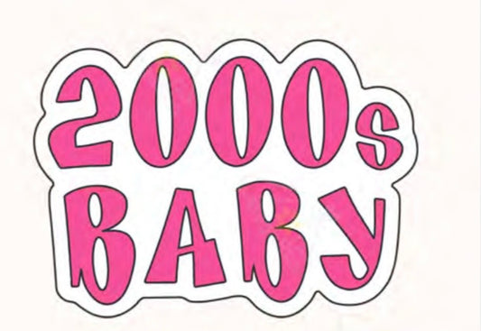 2000s Baby metal sticker